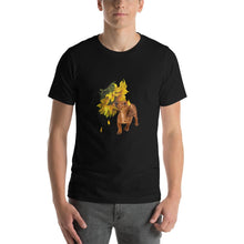 Load image into Gallery viewer, Beautiful sunflower and Dachshund Unisex T-Shirt